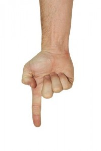 Create meme: hand gestures, thumb, hand