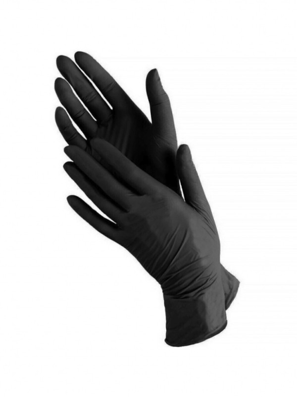 Create meme: nitrile gloves, black, nitrile coated gloves, universal gloves