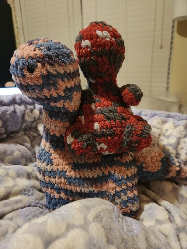 Create meme: toy , knitted toys, knitted dragon