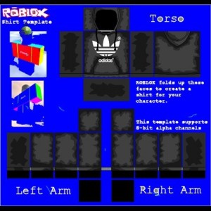 Create meme: roblox shirt template, roblox template, adidas roblox