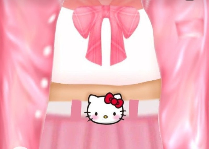 Create meme: roblox t shirts for girls pink, hello kitty clothes, t-shirt roblox cute pink with white