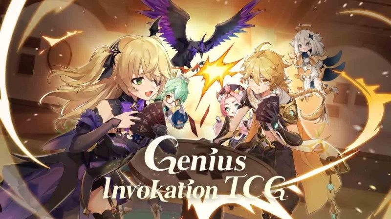 Create meme: genshin impact, genshin impact : genius invokation, genshin impact genius invokation tcg