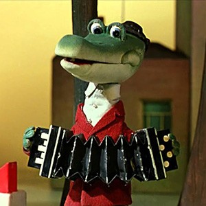 Создать мем: крокодил гена дядя гена, крокодил гена мультфильм 1969, любимый музыкальный инструмент крокодила гены