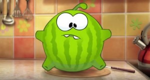 Создать мем: cut the rope, om nom stories, ам ням