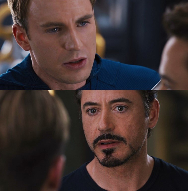 Create meme: meme Tony stark , captain America meme, Robert Downey 