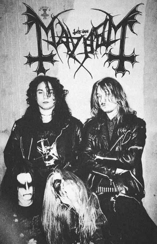 Create meme: black metal , mayhem Euronymous, black metal band