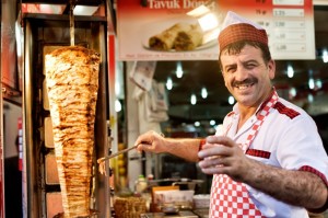 Create meme: chef kebab, seller Shawarma, chef Shawarma