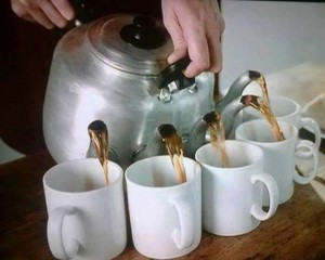 Create meme: tea, tea kettle, kettle with 5 nozzles