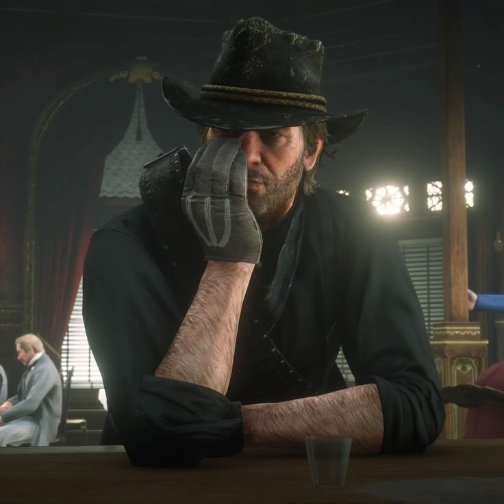 Create meme: red dead redemption 2, rdr 2 arthur morgan, karl heisenberg resident evil 8