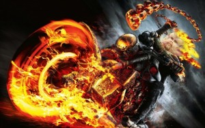 Create meme: dark art, Ghost rider 2, Ghost rider