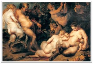 Create meme: Rubens paintings, Orgy picture of the Hermitage, Rubens the bacchanalia 1615