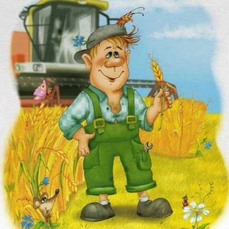 Create meme: profession grain grower, grain growers are for children, agricultural professions for children