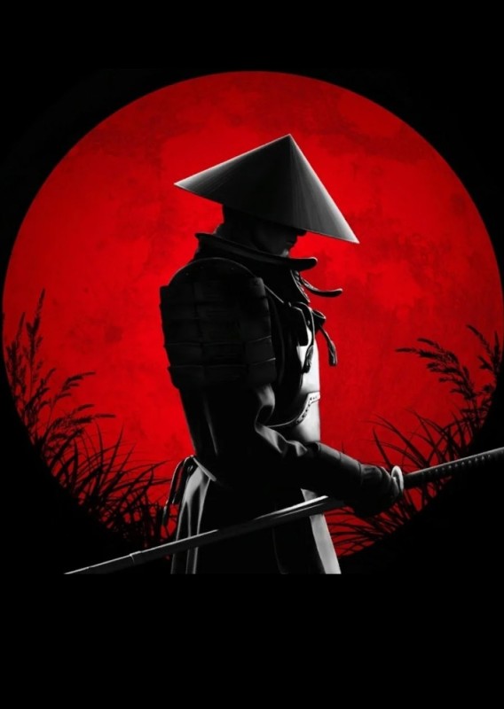 Create meme: ronin samurai, samurai art, the red samurai