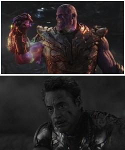 Create meme: Tony stark final, Tony stark endgame, Tony stark Avengers