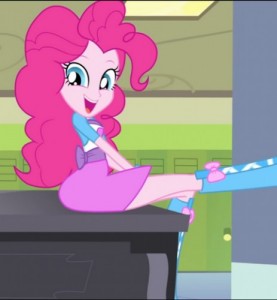 Create meme: Diana encamina pinkie pie about