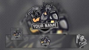 Create meme: hat channel, gamer, mascot logo