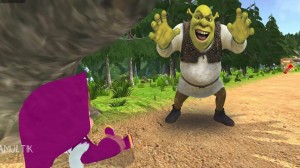 Create meme: Shrek God, Shrek 2, Shrek