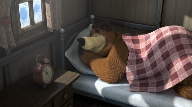 Create meme: Masha and the bear good night, and good mood, Masha and the bear 