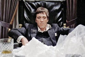 Create meme: Scarface, al Pacino Scarface meme, Tony Montana cocaine