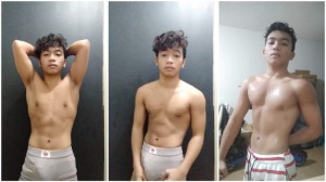 Create meme: Asian, before and after, male