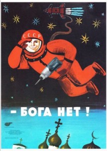 Create meme: propaganda, socks with Gagarin, people fly into space and you