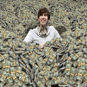 Create meme: money wealth, a billion dollars, money