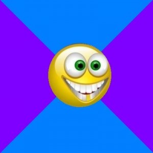 Create meme: emoticons, Very Optimistic Smile