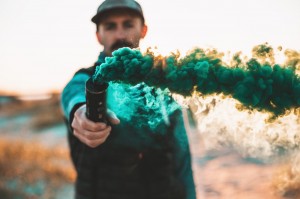 Create meme: colored smoke, smoke bomb, smoke bomb