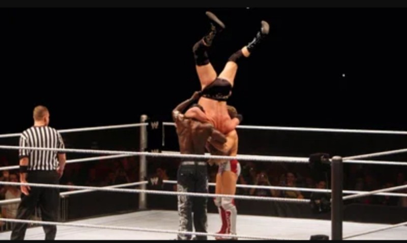 Create meme: wwe , Drew McIntyre WWE referee, professional wrestling