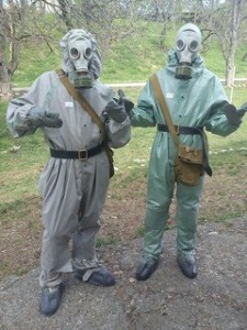Create meme: chem, military gas mask, chemical troops photo