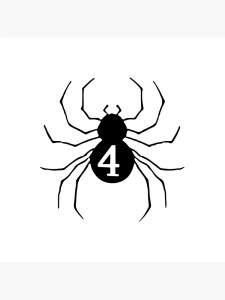 Create meme: genei redan spider, spider stencil, spider icon