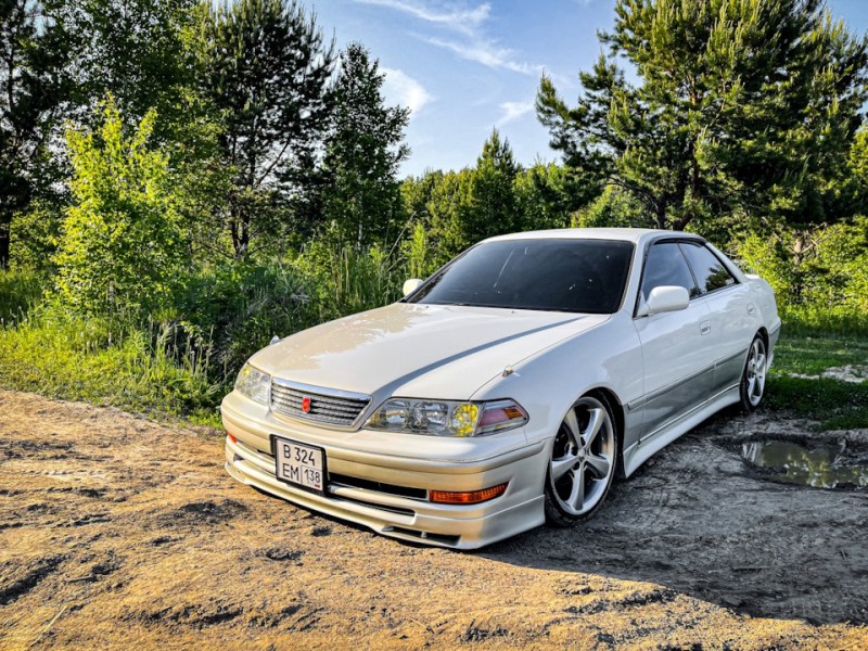 Создать мем: Toyota Mark II VIII (X100), toyota mark ii jzx100, тойота марк 2 1999