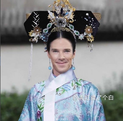 Create meme: traditional Chinese clothes, Chinese beauties, hanfu headdress
