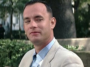 Create meme: Tom Hanks, Tom Hanks forest, Forrest Gump movie 1994