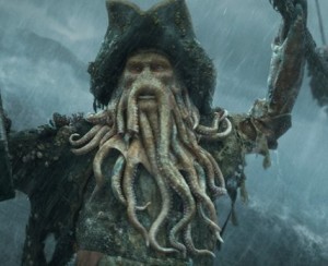 Create meme: Davy Jones actor, pirates of the Caribbean octopus, Davy Jones and the Kraken