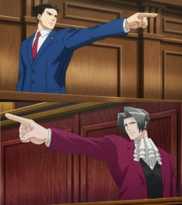 Создать мем: кен таинава ace attorney, ace attorney аниме, феникс райт первоклассный адвокат