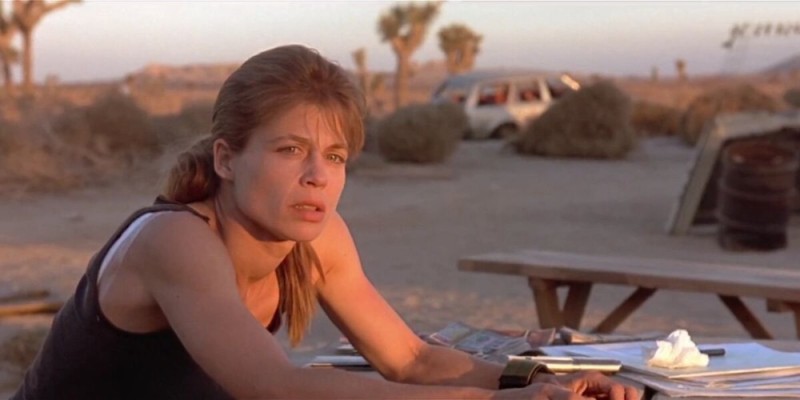 Create meme: Linda Hamilton terminator 2, Terminator 2: Judgment Day, Linda Hamilton the Terminator