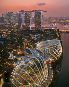 Создать мем: достопримечательности сингапура, небоскребы сингапура, ночной сингапур