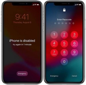 Создать мем: iphone x, мобильный телефон смартфон, экран разблокировки iphone 11