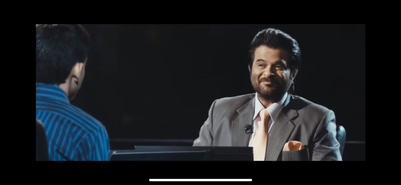 Create meme: Anil Kapoor is a slumdog millionaire, slumdog, millionaire movie 2004 spain