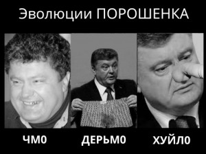 Create meme: Evolution Poroshenko
