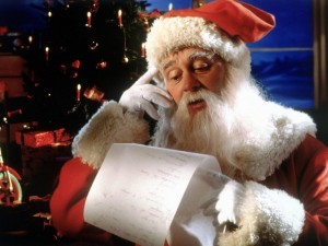 Create meme: text page, Santa Claus, new year Santa Claus