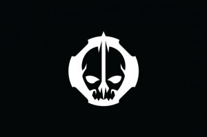 Create meme: skull logo