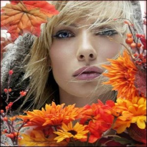 Create meme: autumn, a beautiful woman is Rhapsody, imikimi autumn