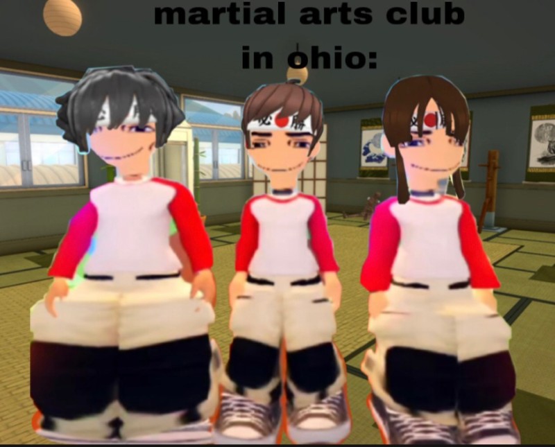 Create meme: sakura school simulator, school life simulator, sakura school simulator bath