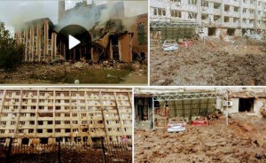 Создать мем: взрывы домов в москве 1999 каширское шоссе и гурьянова, взрыв в бейруте, взорванный дом