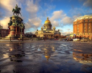 Create meme: St. Isaac's square, St. Isaac's Cathedral