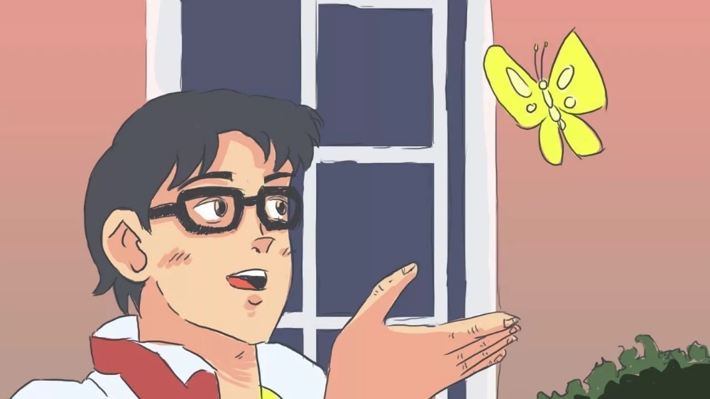 Is This A Butterfly Meme Template