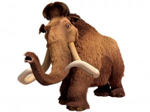 Create meme: mammoth