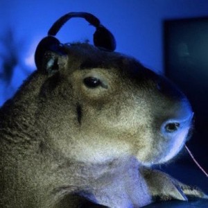 Создать мем: capybara, oct, свинка капибара